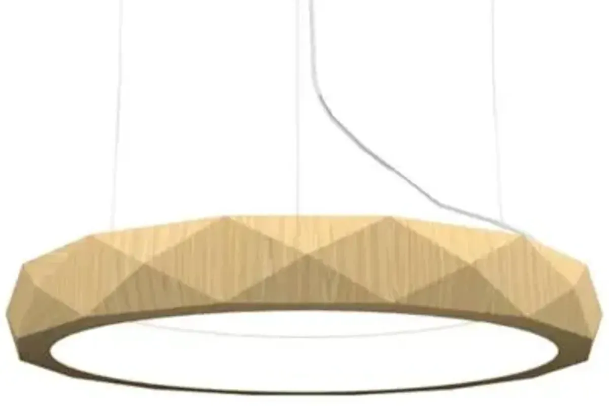 Facet Round LED Pendant