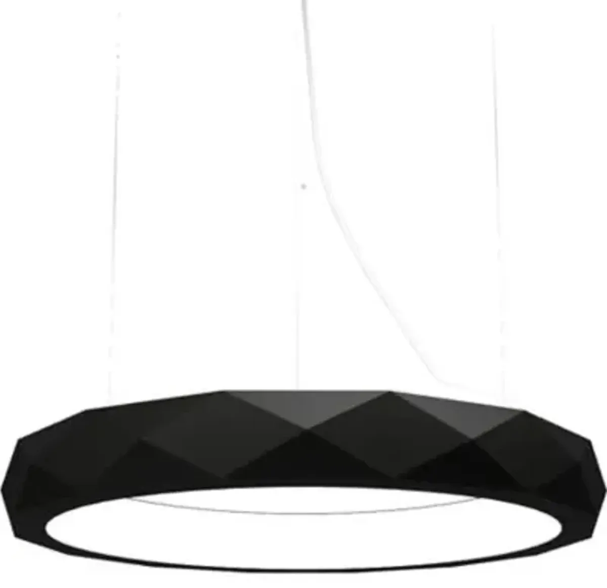Facet Round LED Pendant