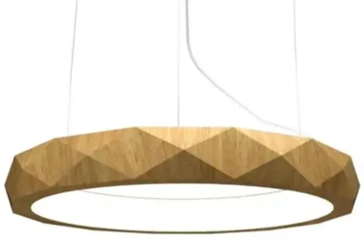 Facet Round LED Pendant