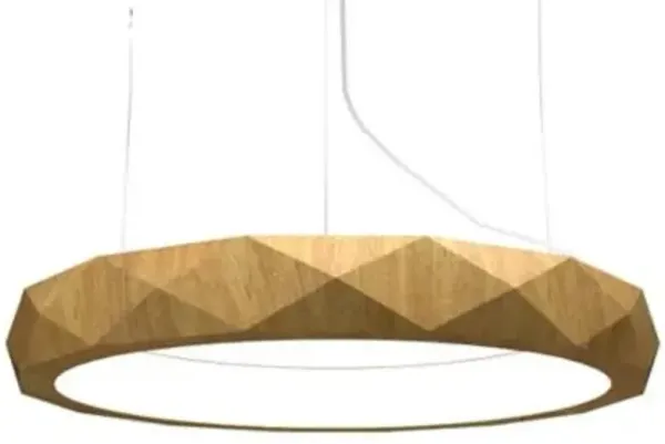 Facet Round LED Pendant