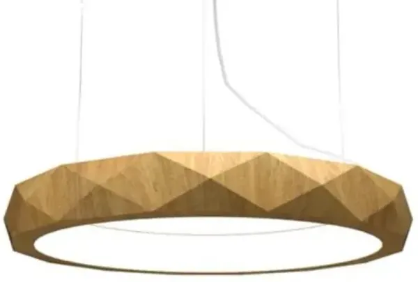 Facet Round LED Pendant