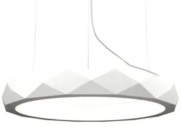 Facet Round LED Pendant