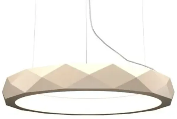 Facet Round LED Pendant