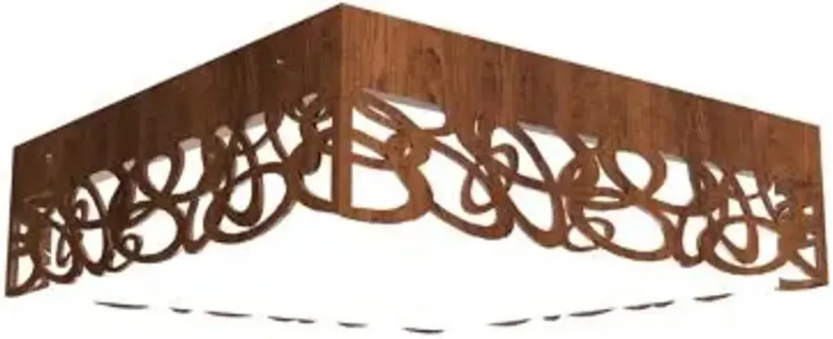 Patterns LED Flushmount