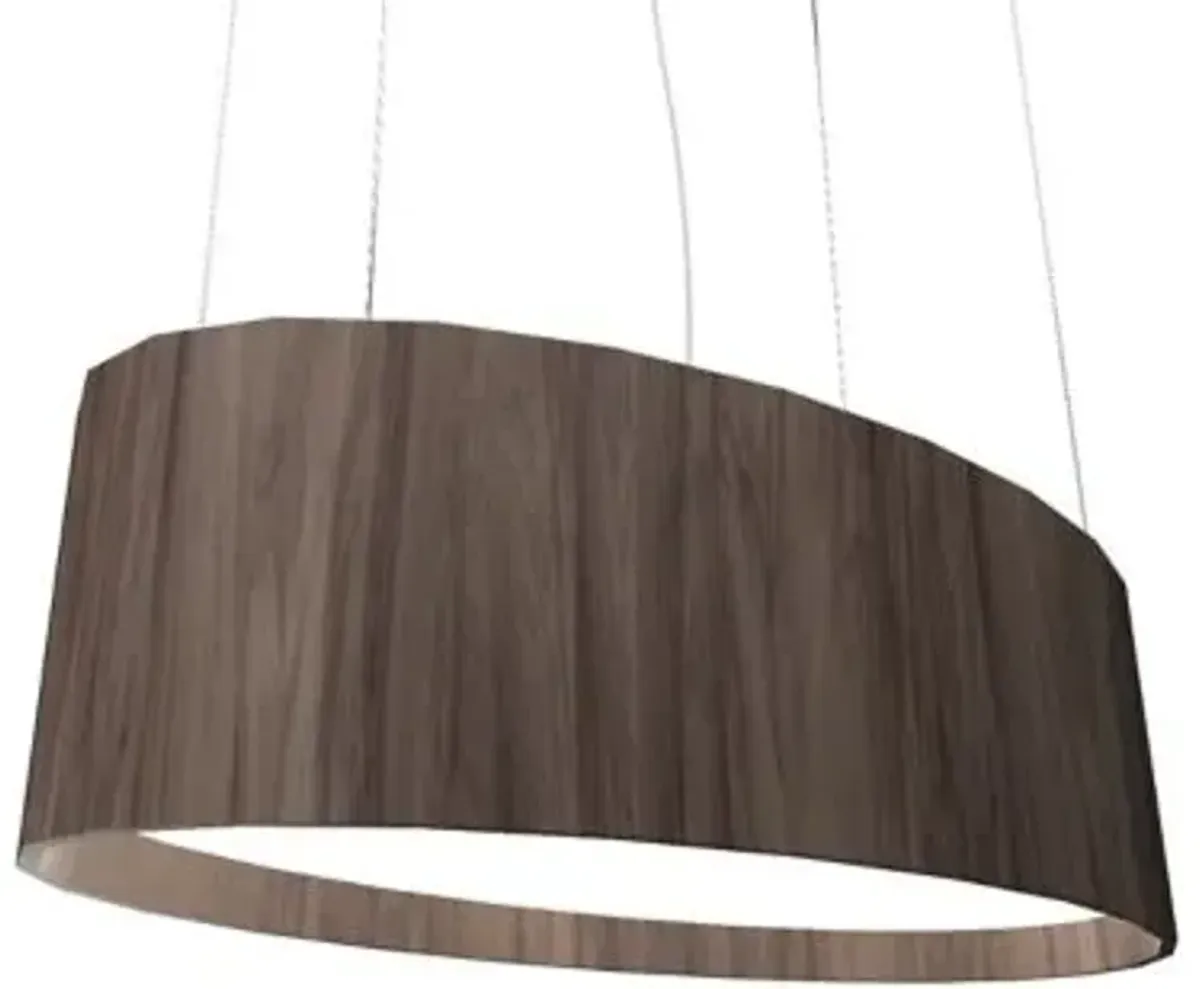 Oval LED Linear Suspension