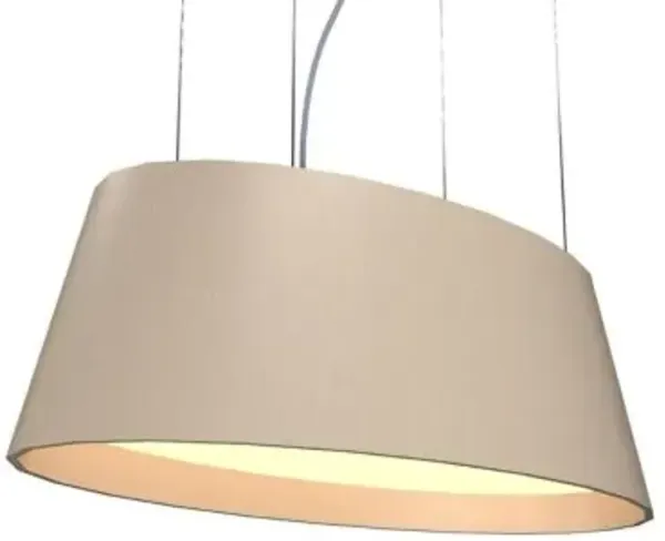 Oval LED Linear Suspension