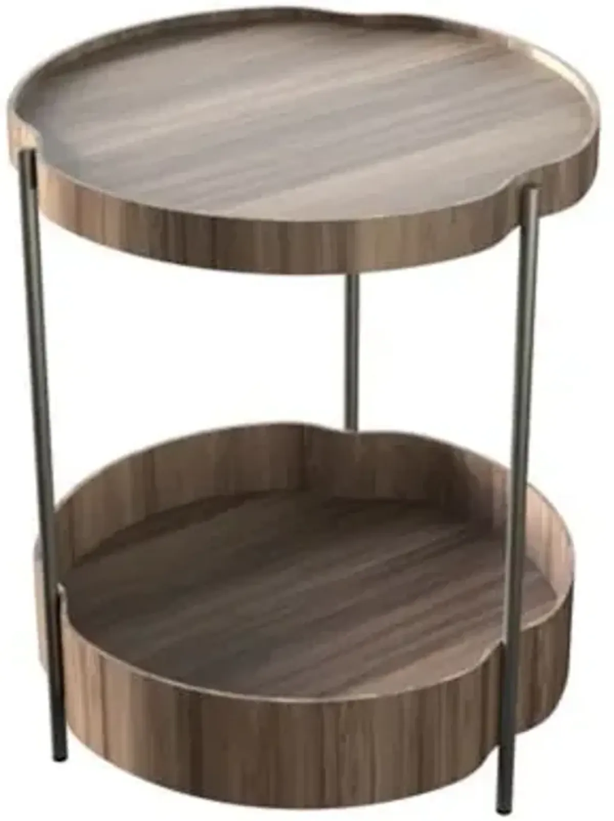 Flow 2 Tier Side Table
