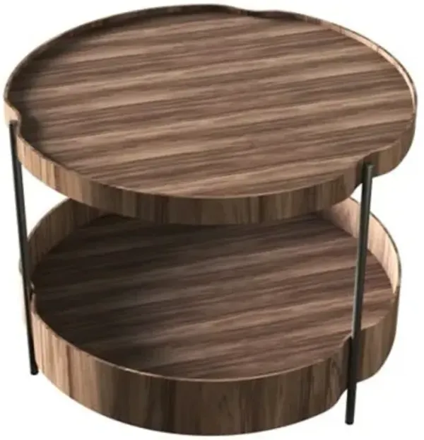 Flow 2 Tier Side Table