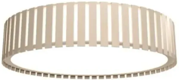 Slatted LED Flushmount