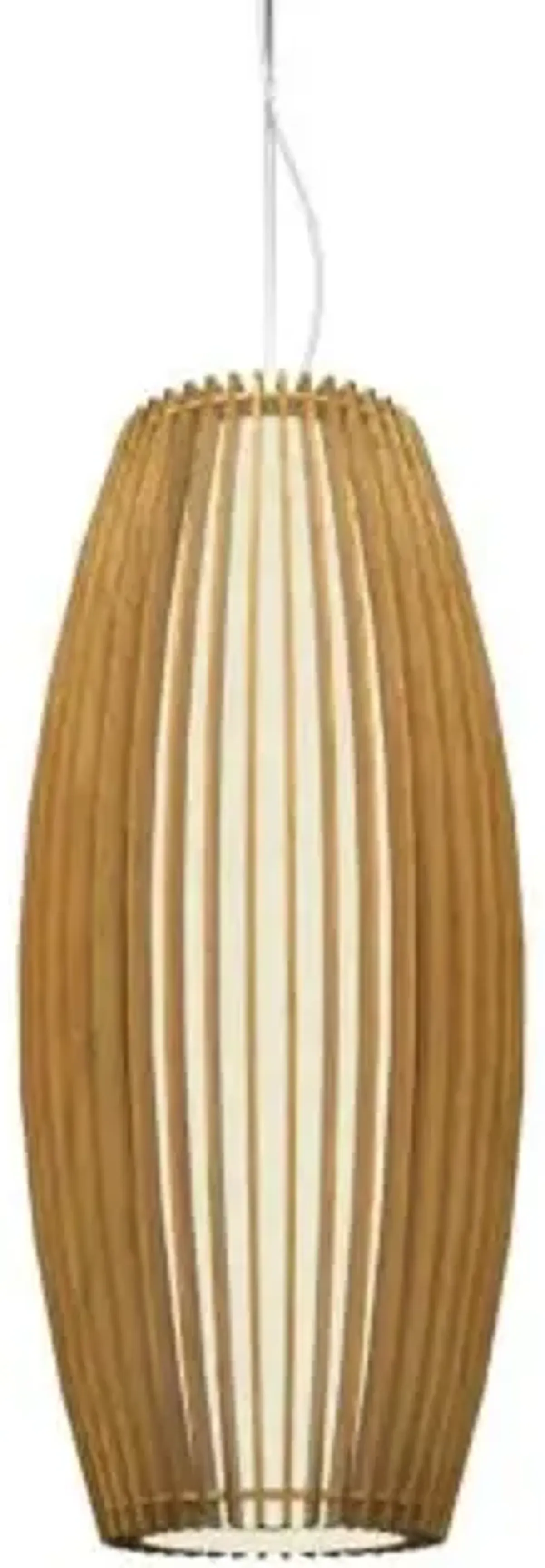 Stecche Di Legno Oval Pendant