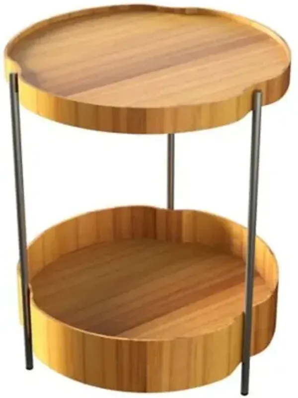 Flow 2 Tier Side Table