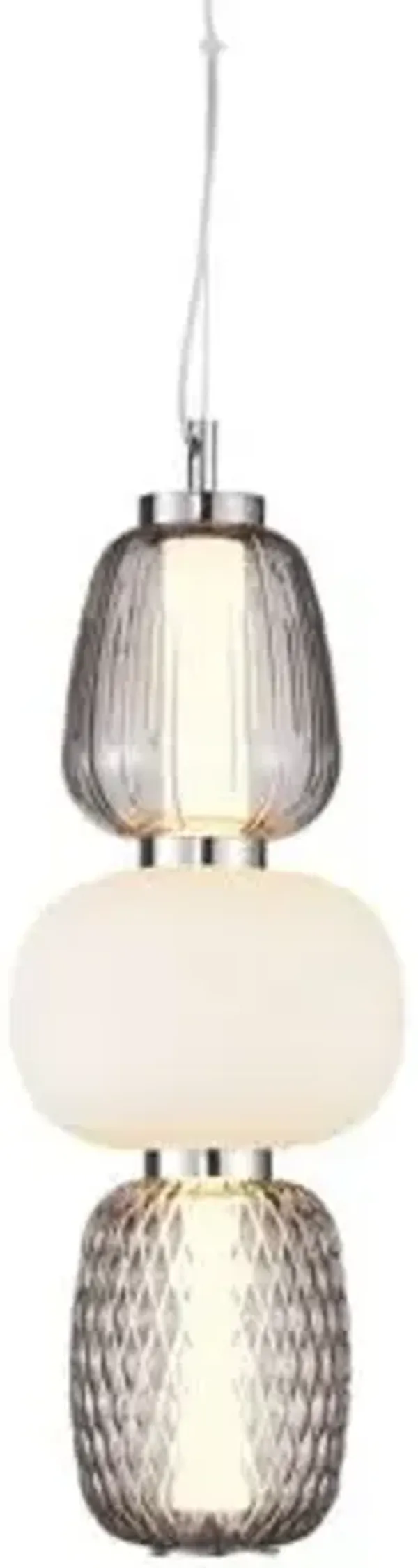 Cyra Triple Shade LED Mini Pendant