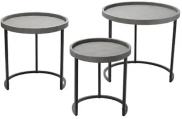 Maddox Side Tables, Set of 3