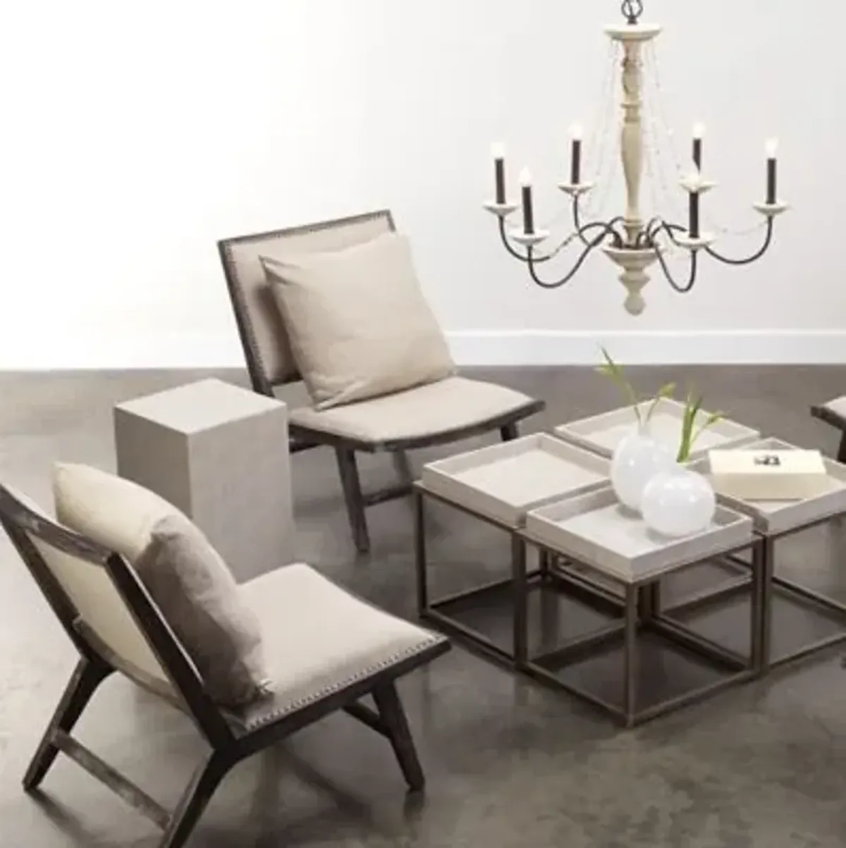 Structure Square Side Table