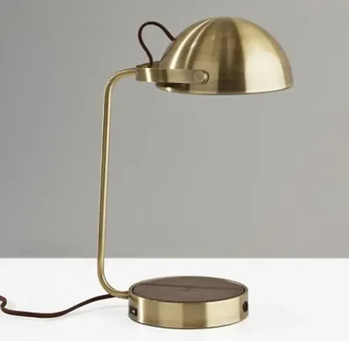 Brooks Wireless Charging Desk Lamp