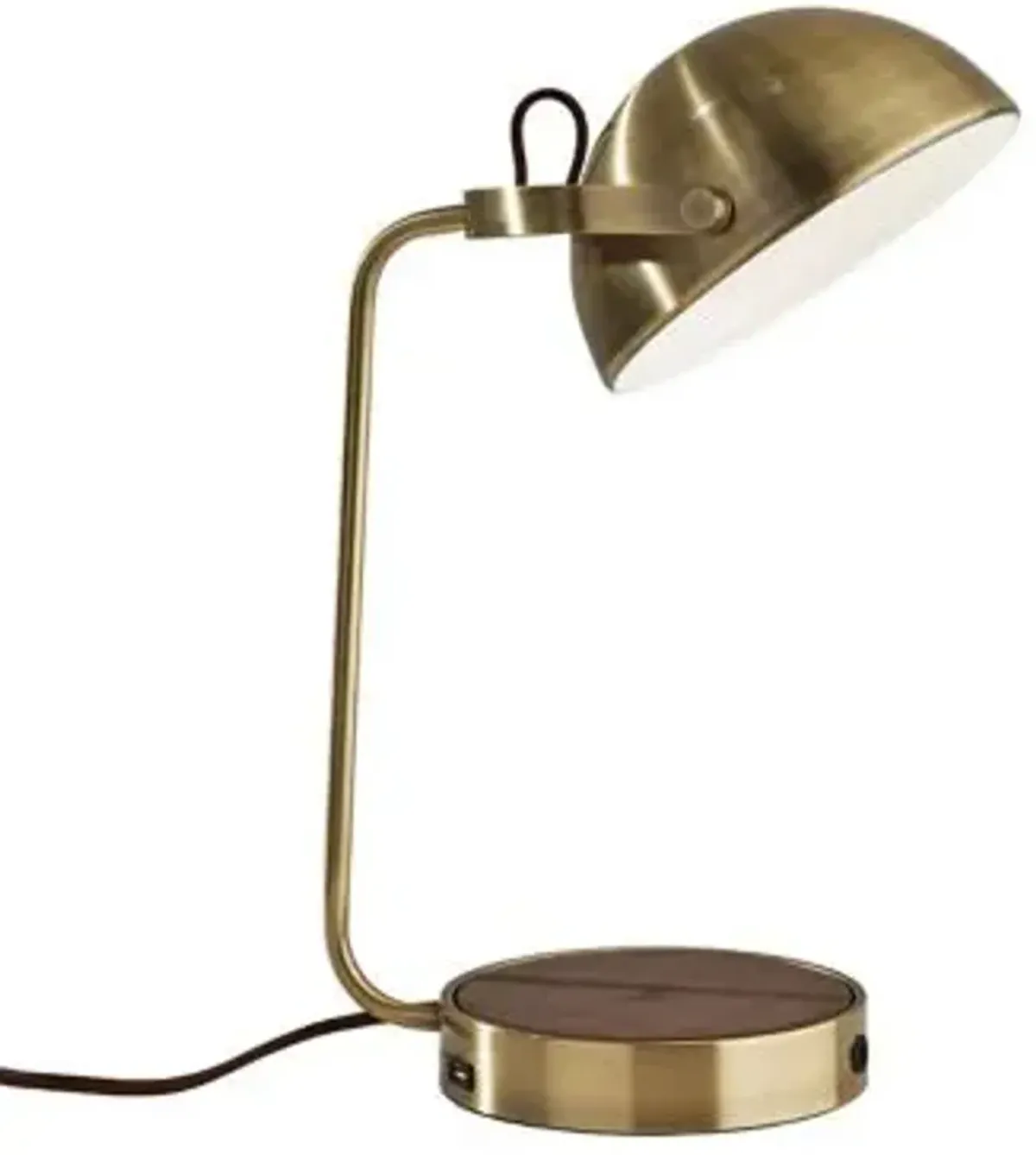 Brooks Wireless Charging Desk Lamp