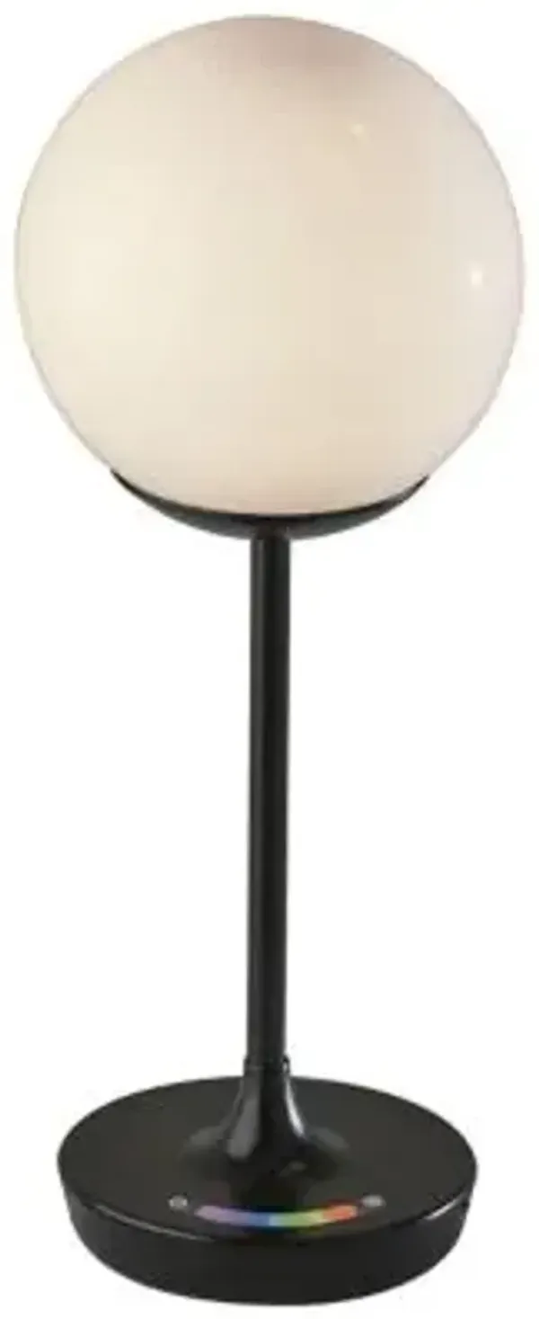 Millie LED Color Changing Rechargeable Table Lamp