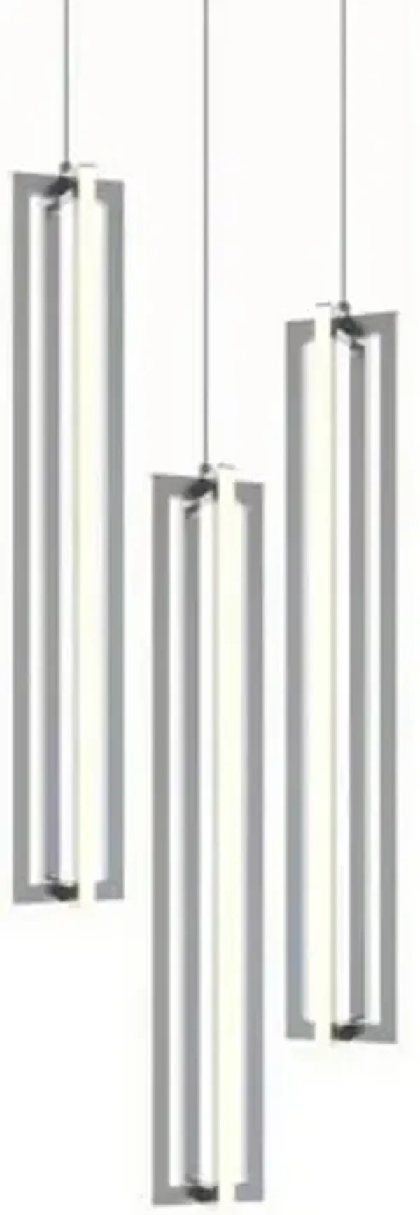 Cass Multi-Light Round LED Pendant