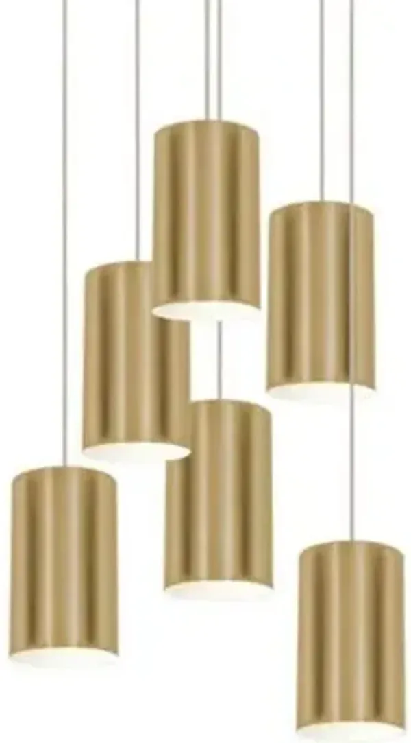 Tyke Round Multi-Light Pendant