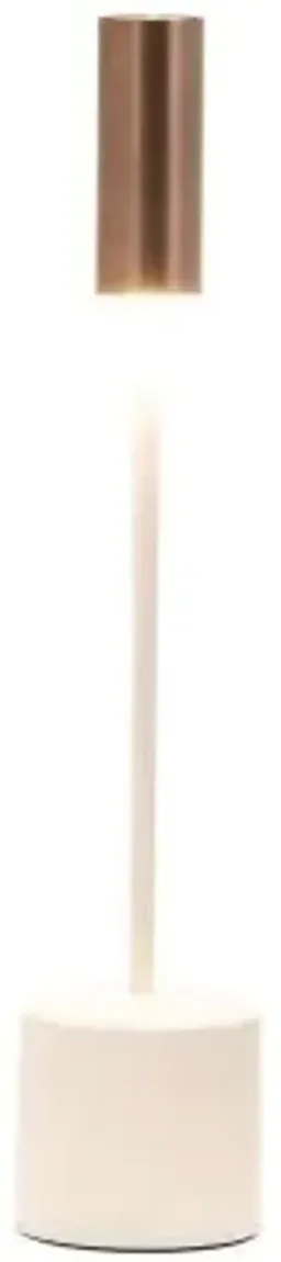 Ivory with Brushed Bronze color