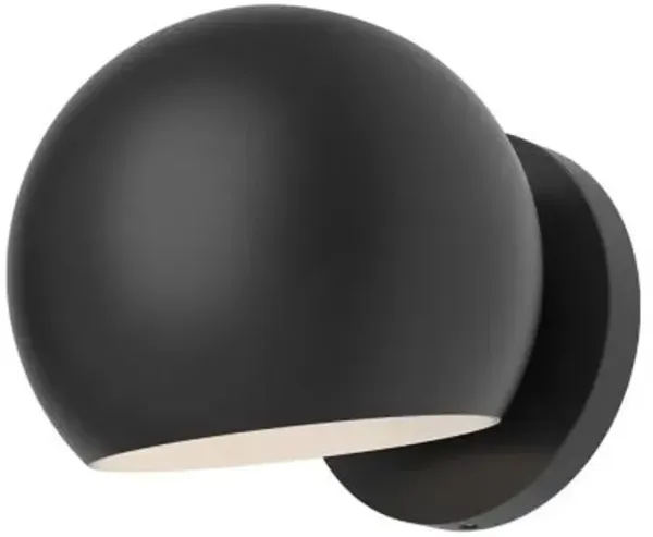 Willow Matte Black Wall Sconce