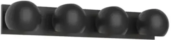 Willow Matte Black Vanity Light