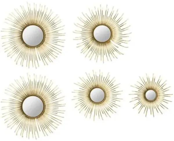 Persephone Wall Mirror - Set of 5