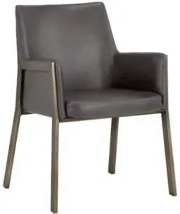 Kendall Grey / Antique Brass color