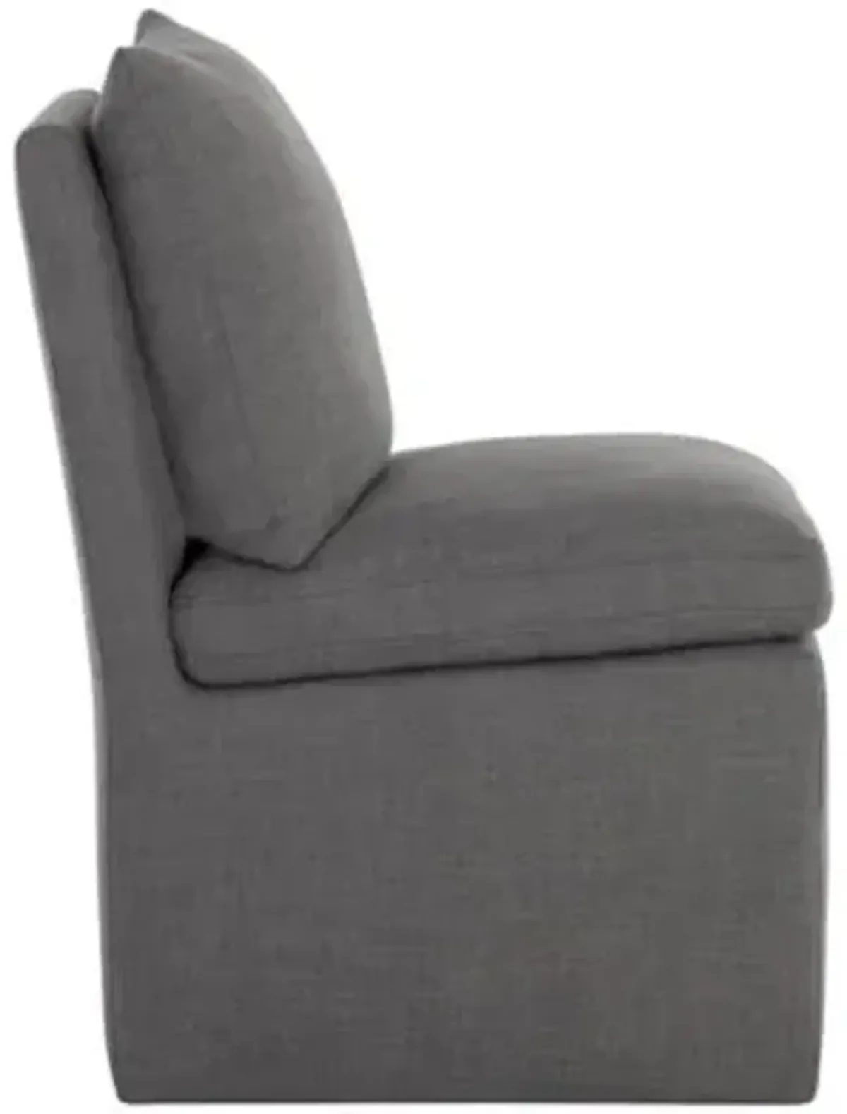 Glenrose Wheeled Dining Chair