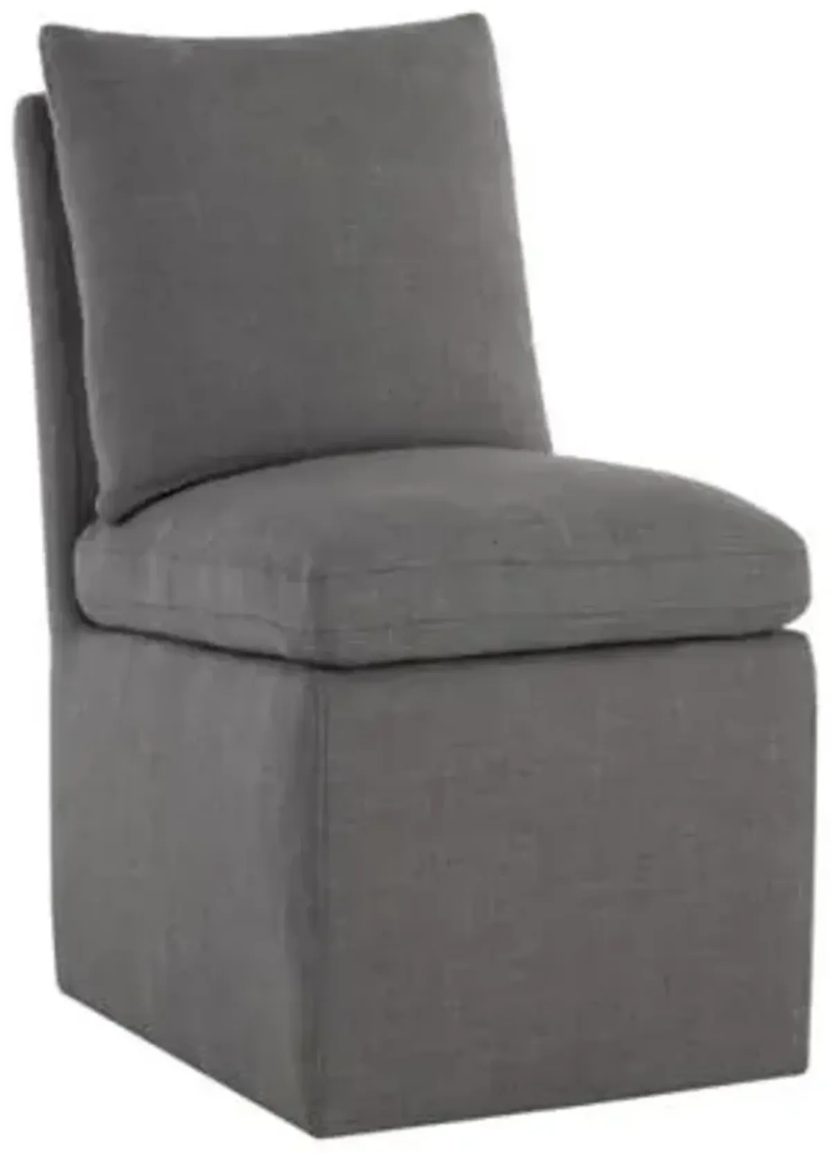 Glenrose Wheeled Dining Chair