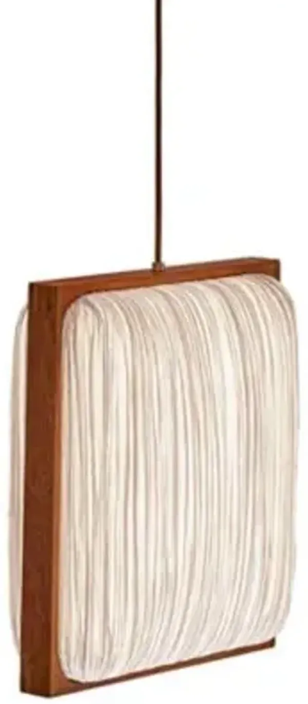 Simon Says Yes with Mahogany LED Pendant Light