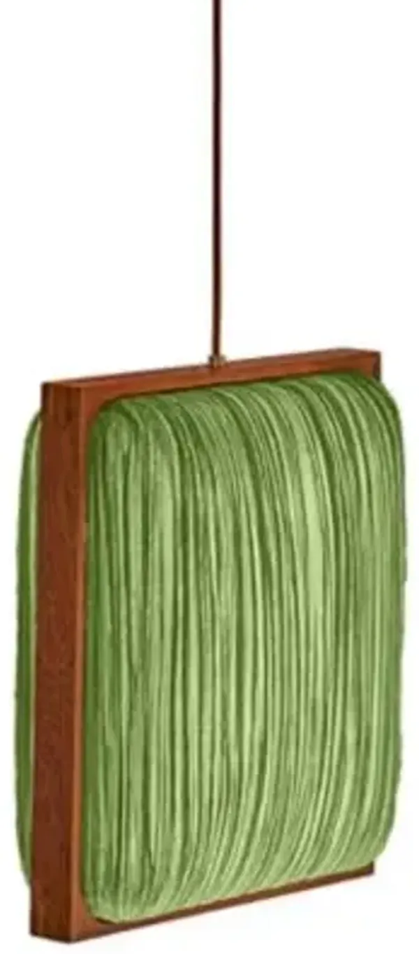 Simon Says Yes with Mahogany LED Pendant Light