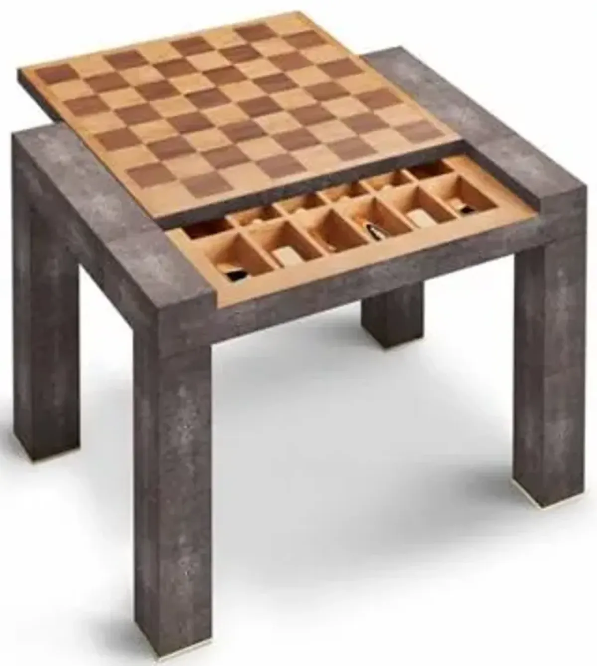Shagreen Chess Side Table