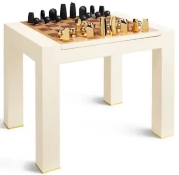Shagreen Chess Side Table