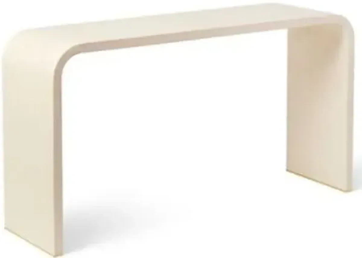 Shagreen Console Table