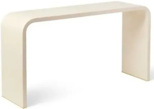 Shagreen Console Table