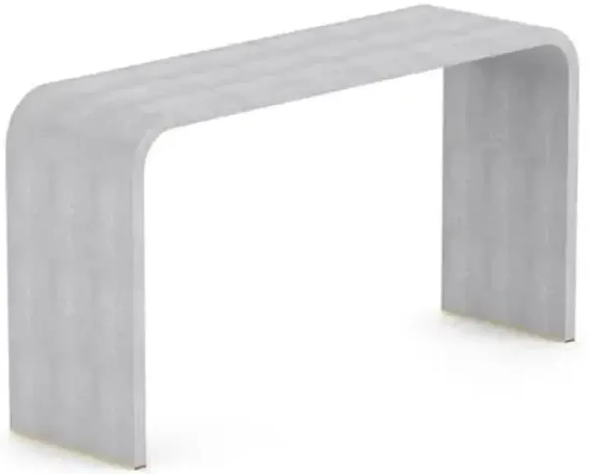 Shagreen Console Table