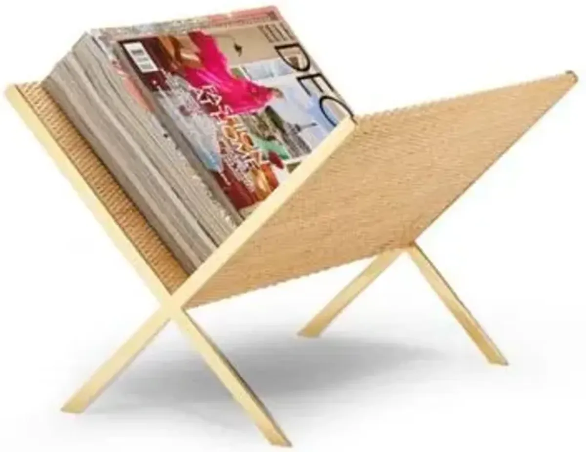 Colette Cane Magazine Rack