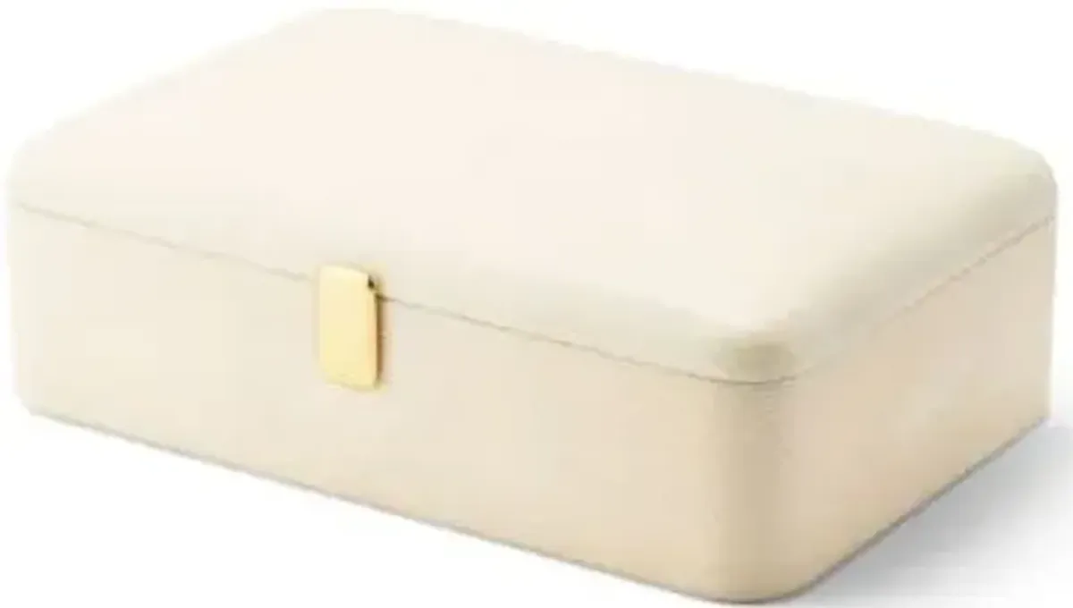 Abella Shagreen Jewelry Box