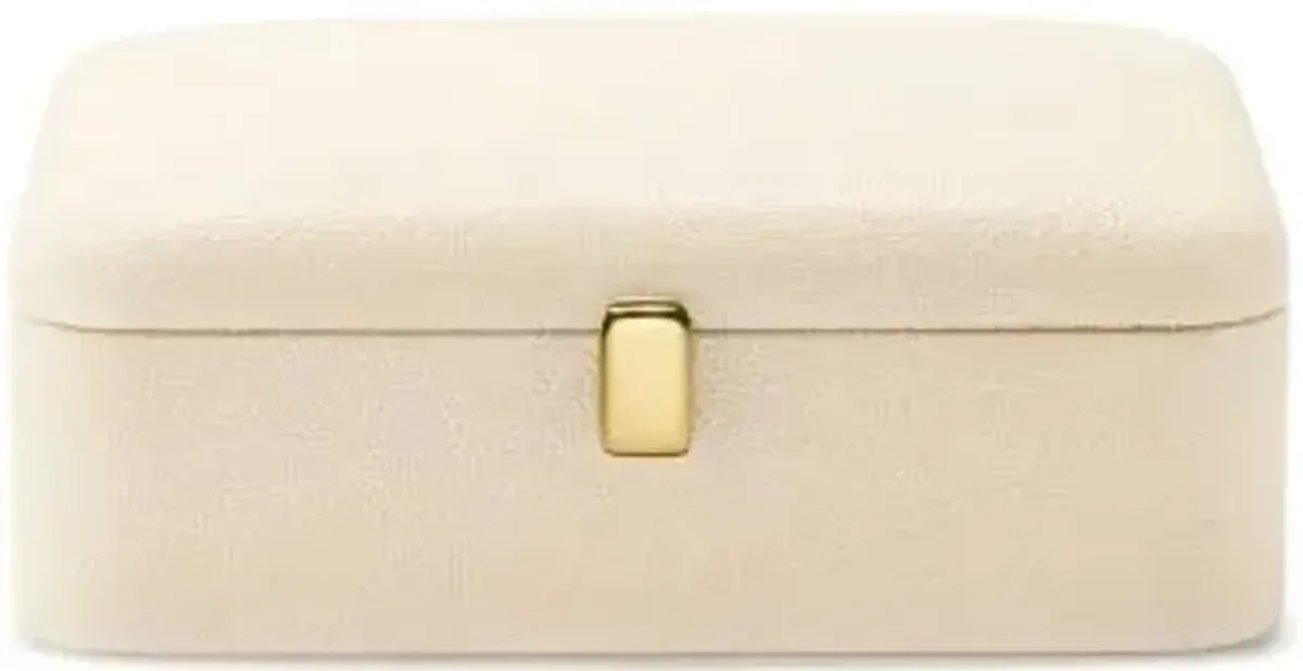 Abella Shagreen Jewelry Box