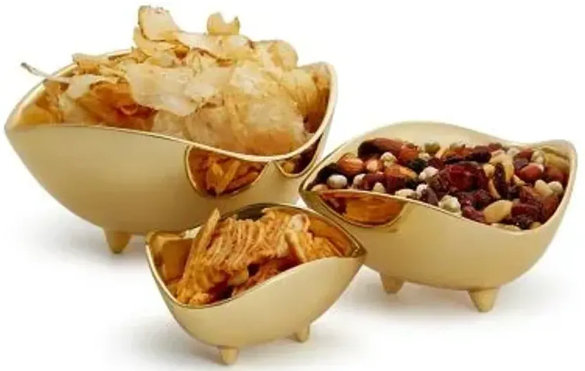 Triangular Footed Bowl