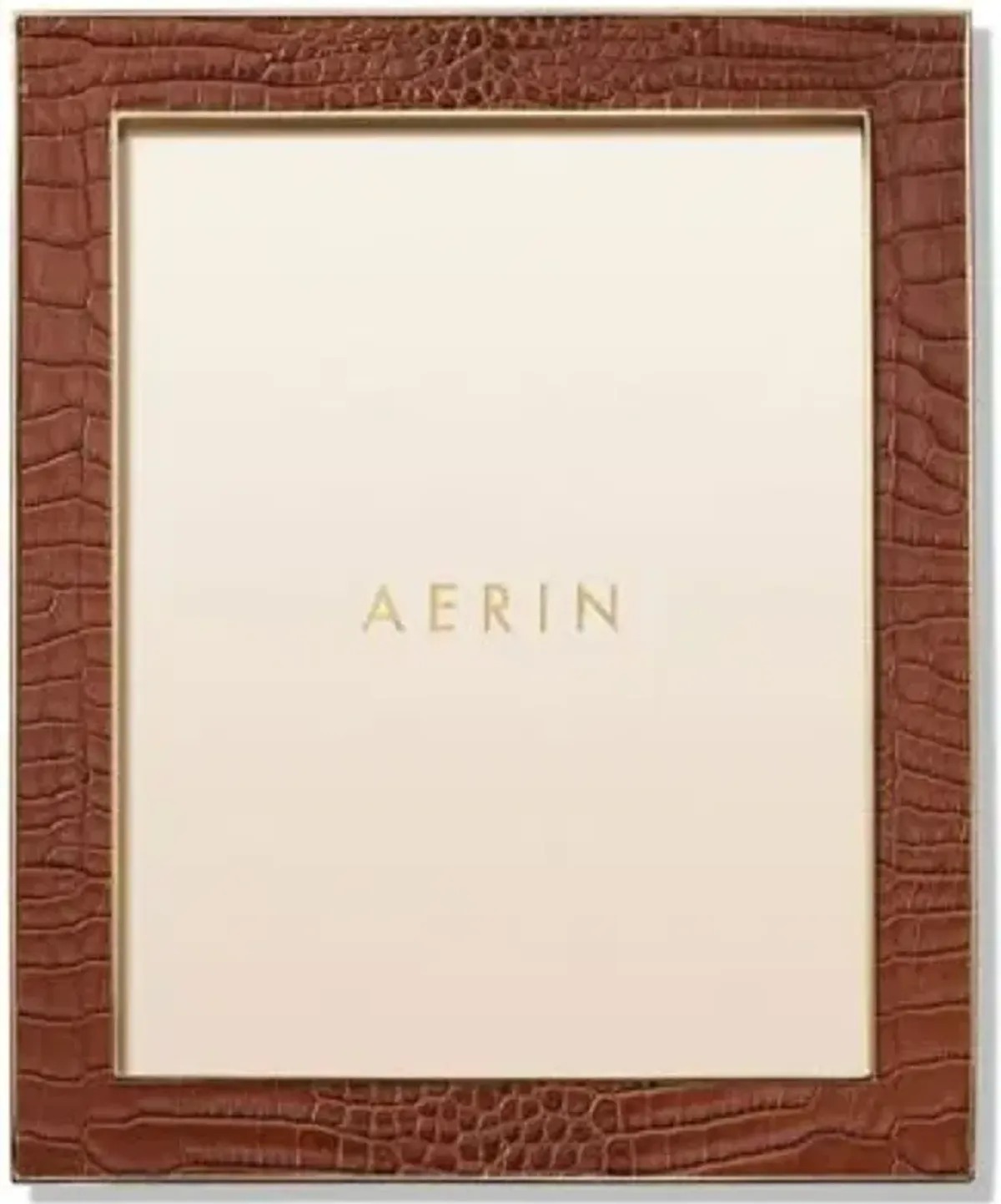 Classic Croc Leather Photo Frame