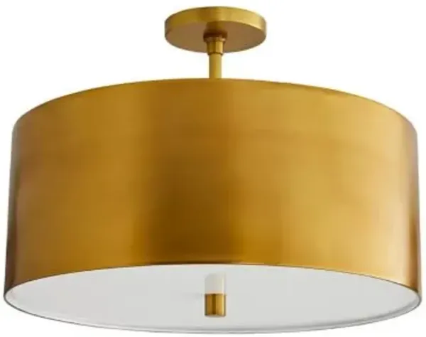 Tarbell Semi-Flushmount