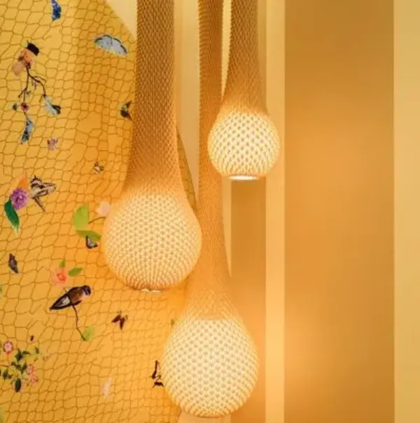 Knitted Dropped Pendant