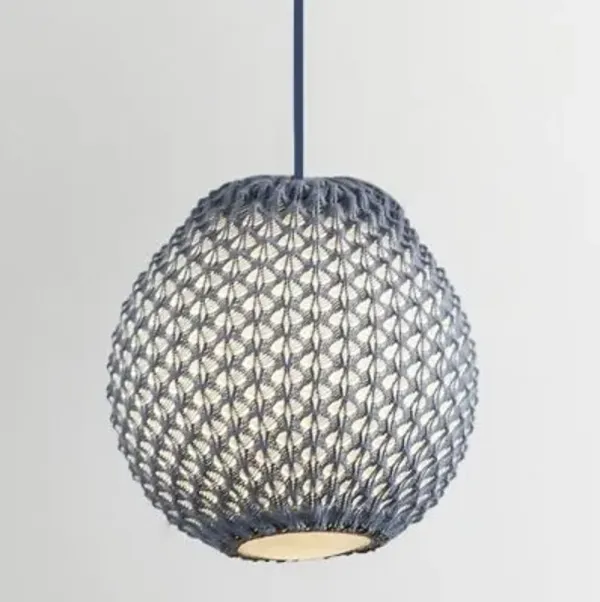 Knitted Falling Pendant