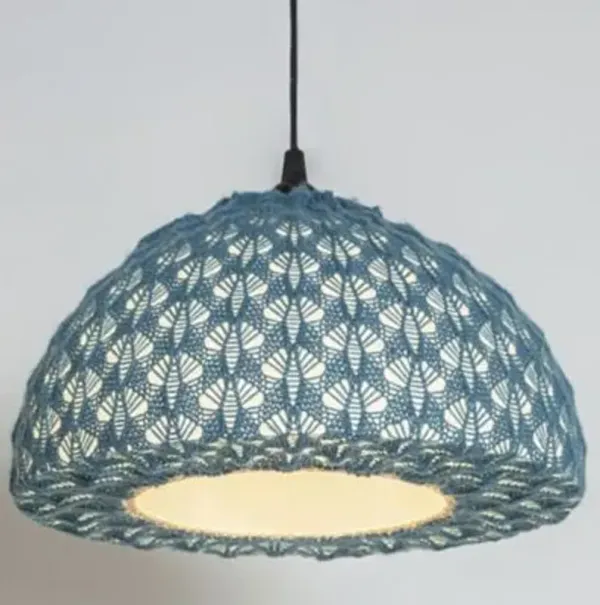 Knitted Dome Pendant