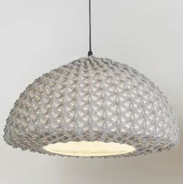 Knitted Dome Pendant