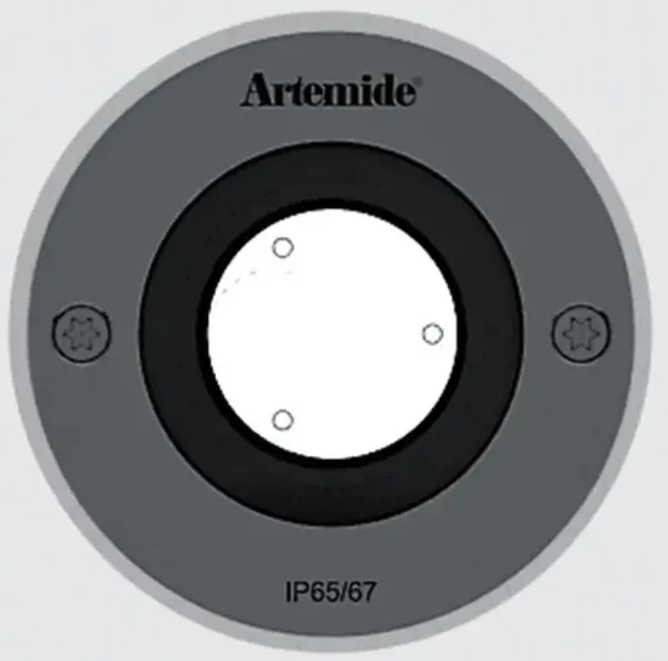 Ego Recessed Round Outdoor LED Ceiling Light