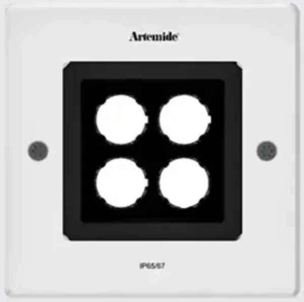 Ego Recessed Square Outdoor LED Ceiling Light