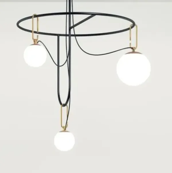 NH Circular Chandelier